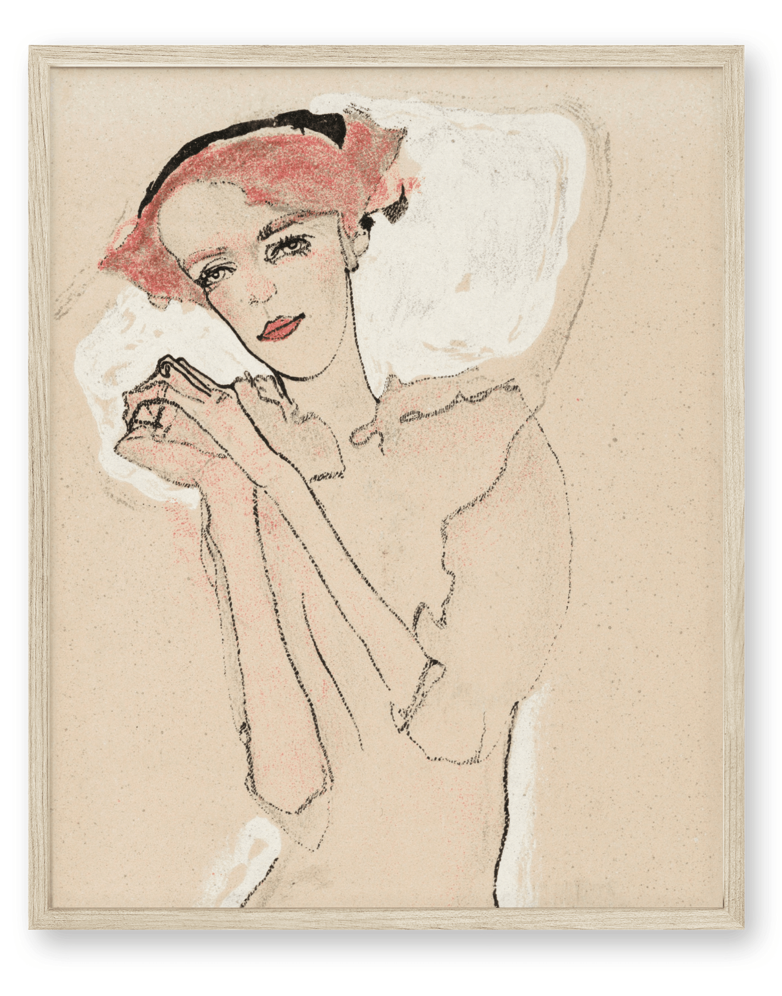 Egon Schiele - Portrait of a Woman