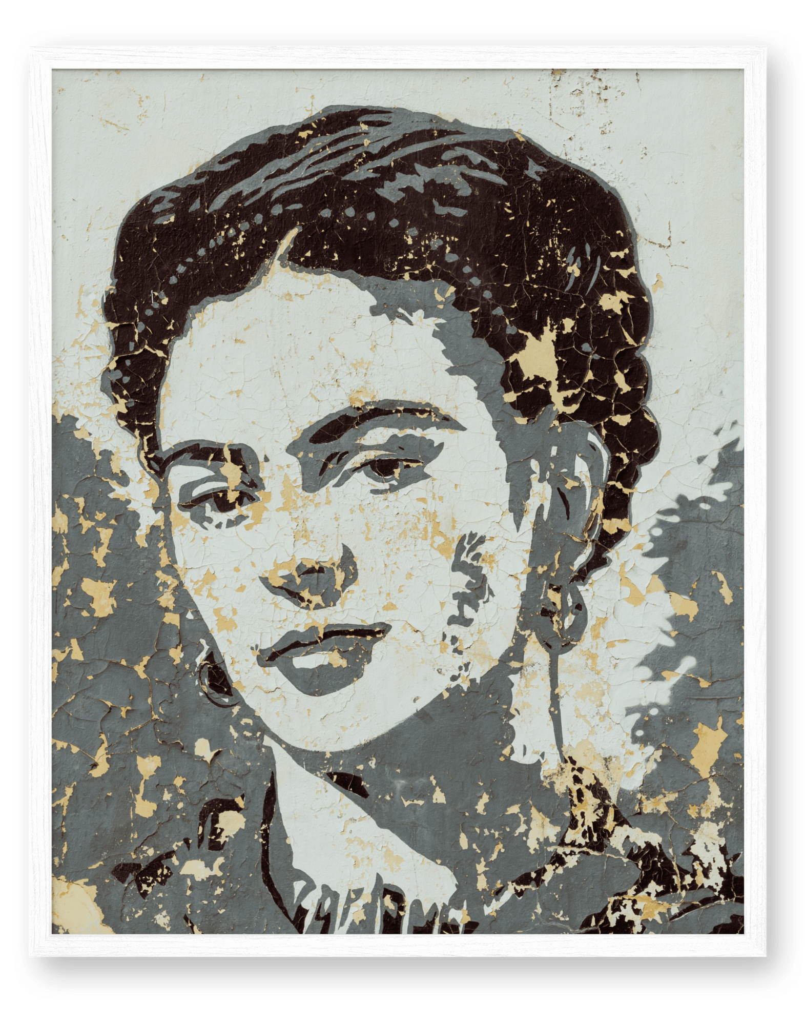 Frida Kahlo - Peeling Portrait