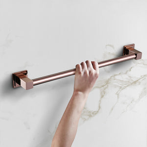 Brushed Gold or Brushed Nickel or Matte Black or Rose Gold 24'' Designer Grab Bar