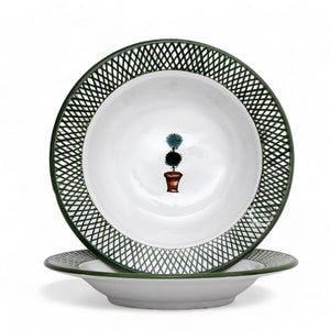 GIARDINO: Pasta/Soup Rimmed plate