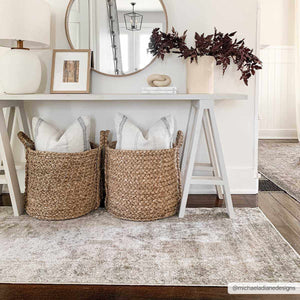 Gael Cream Washable Runner Rug