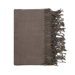 Vegan Cashmere Throw Blanket