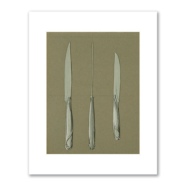 Model for a knife by Hector Guimard