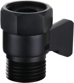 Water Flow Control Valve Brass G1/2 shower Flow Restrictor Adjustable Water Volume for HandHeld Shower Head Shut Off Valve