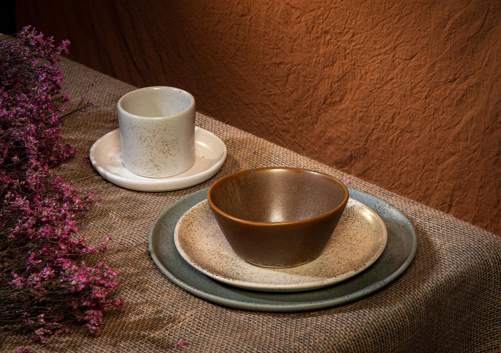 Hestia Coupe 5 Piece Dinner Setting