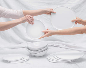 4 Piece Ripple Dinner Setting