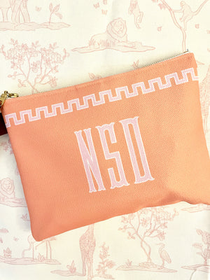 Solid Zipper Pouch
