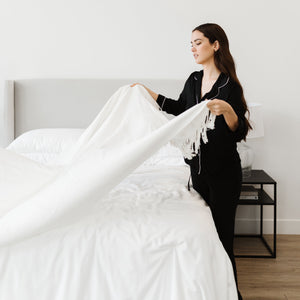 Bamboo Tassel Throw