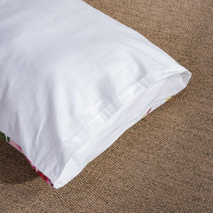 DaDa Bedding Romantic Roses Floral Bed in a Bag Set - Pink Cottage Bedding