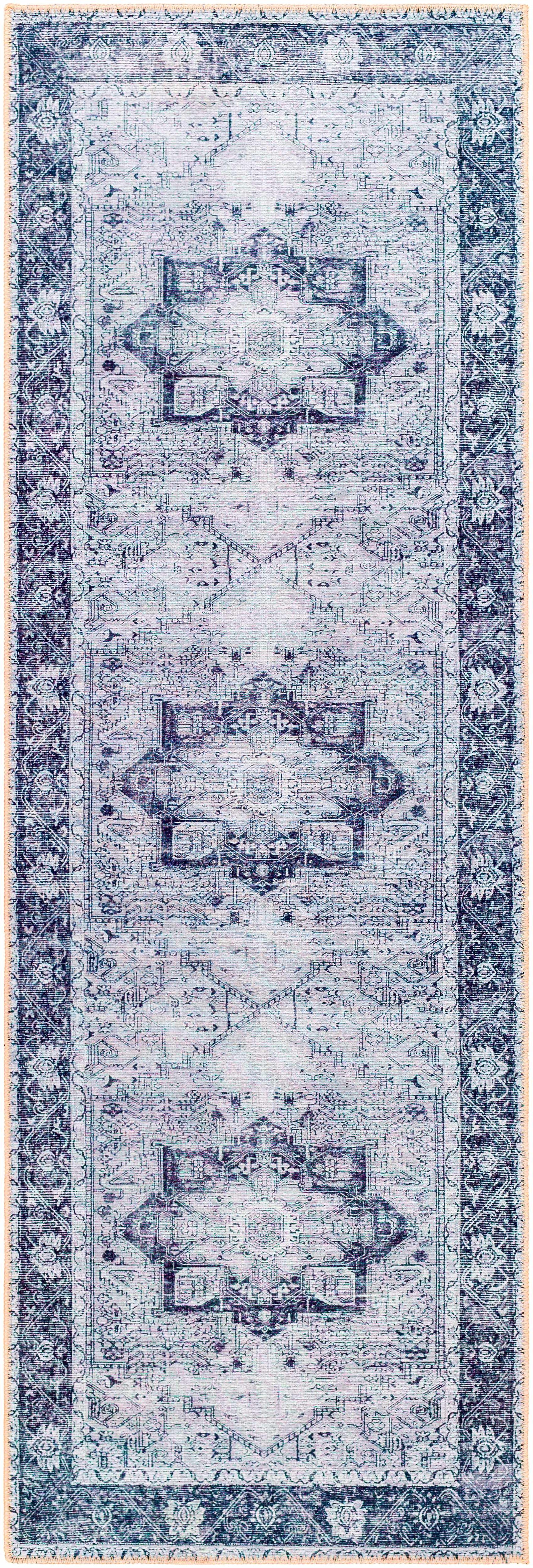 Kyan Washable Runner Rug - Clearance