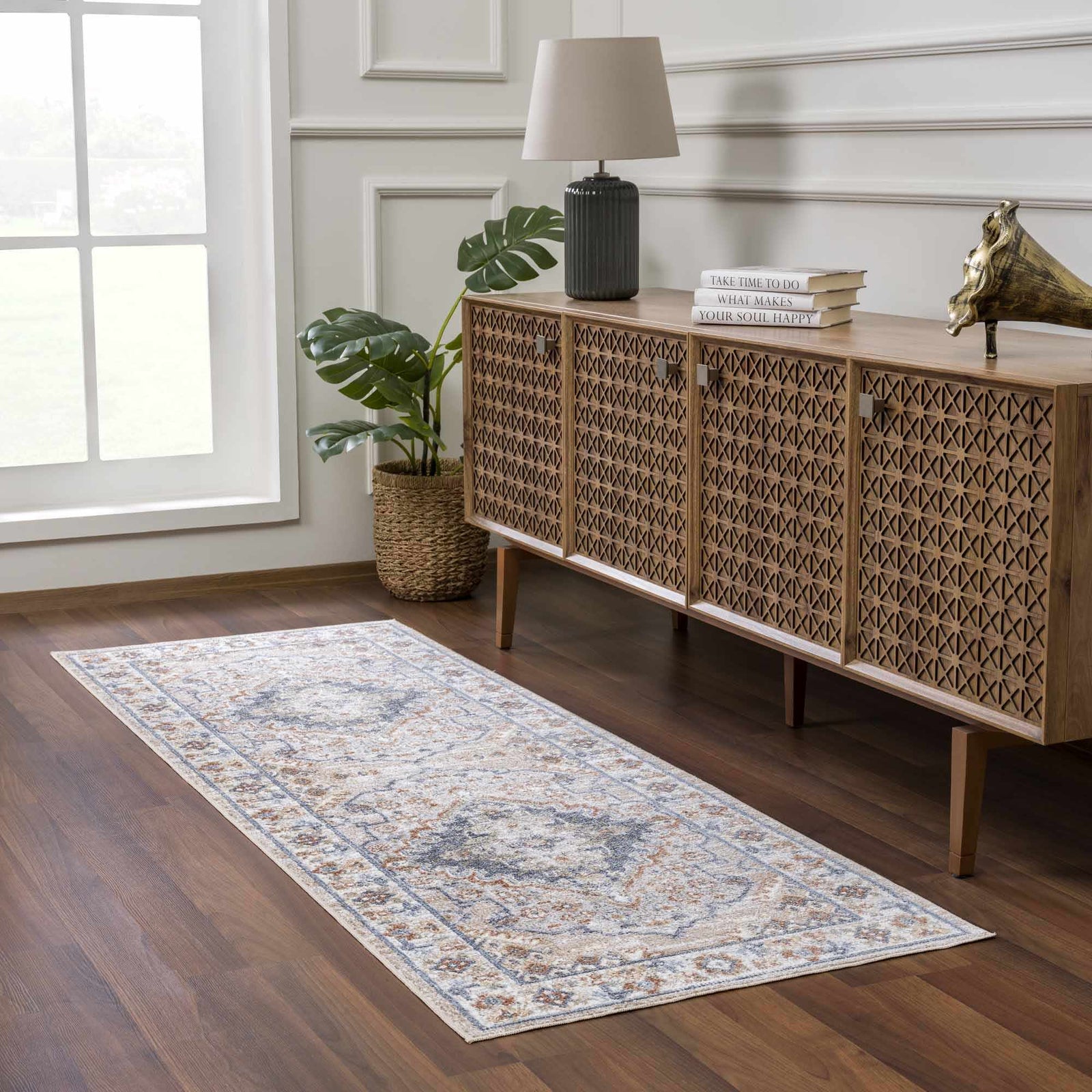 Erez Washable Runner Rug