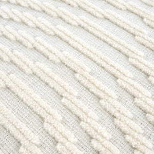 Deron White 7ft Runner Rug