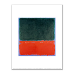 Green, Red, Blue by Mark Rothko