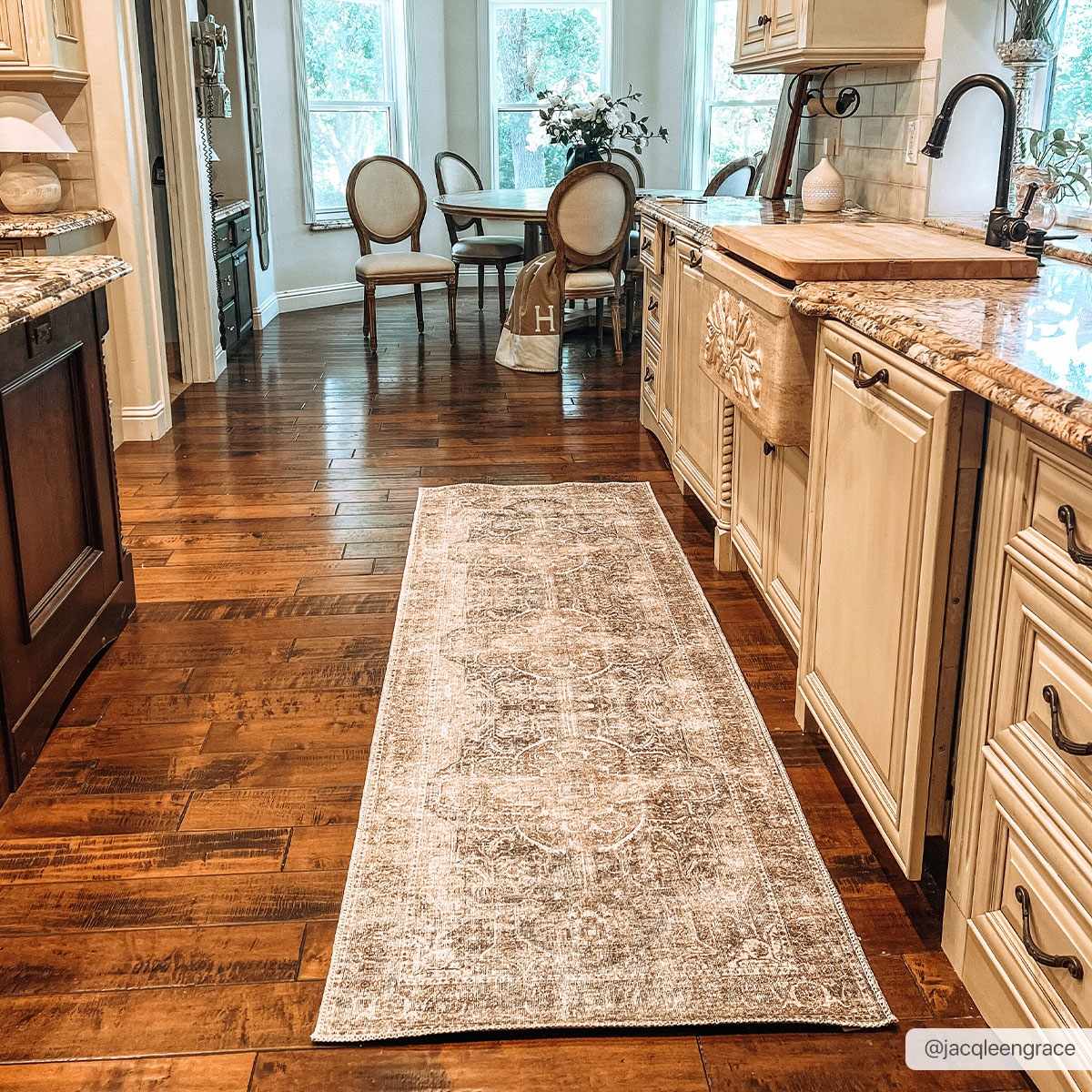 Mignon Washable 7ft Runner Rug