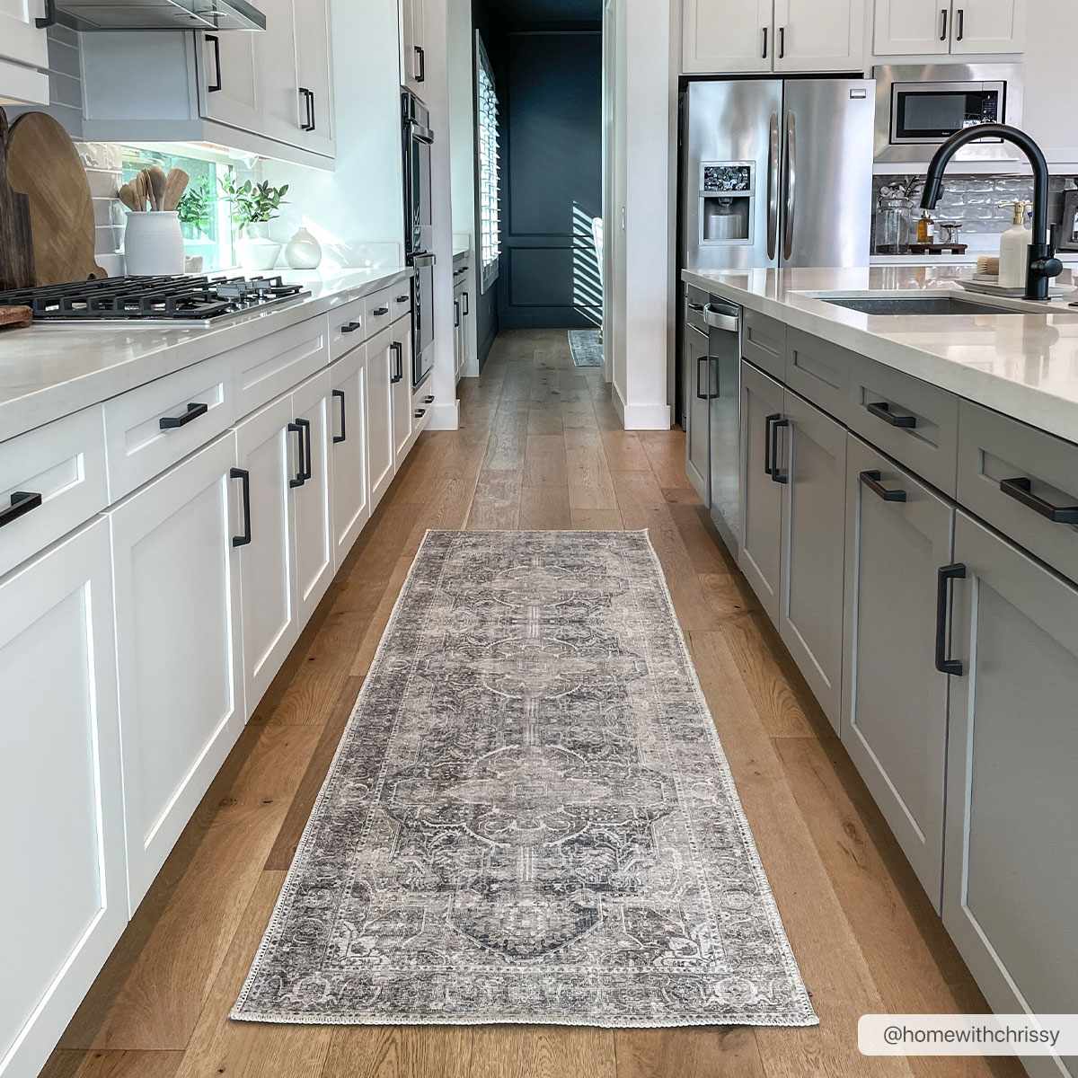 Mignon Washable 7ft Runner Rug