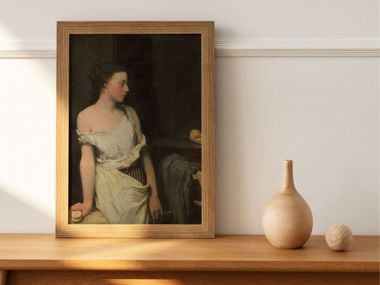 Philpot - Girl at Her Toilet