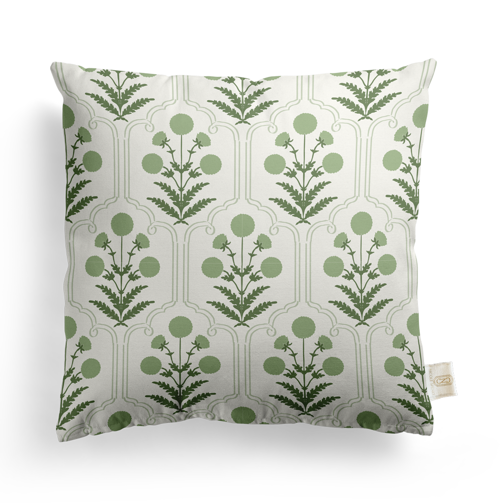 Moroccan Floral Pillow Cover | Featuring Navy Haven Colorway