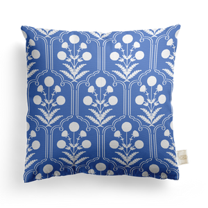 Moroccan Floral Pillow Cover | Featuring Navy Haven Colorway