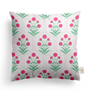 Moroccan Floral Pillow Cover | Featuring Navy Haven Colorway