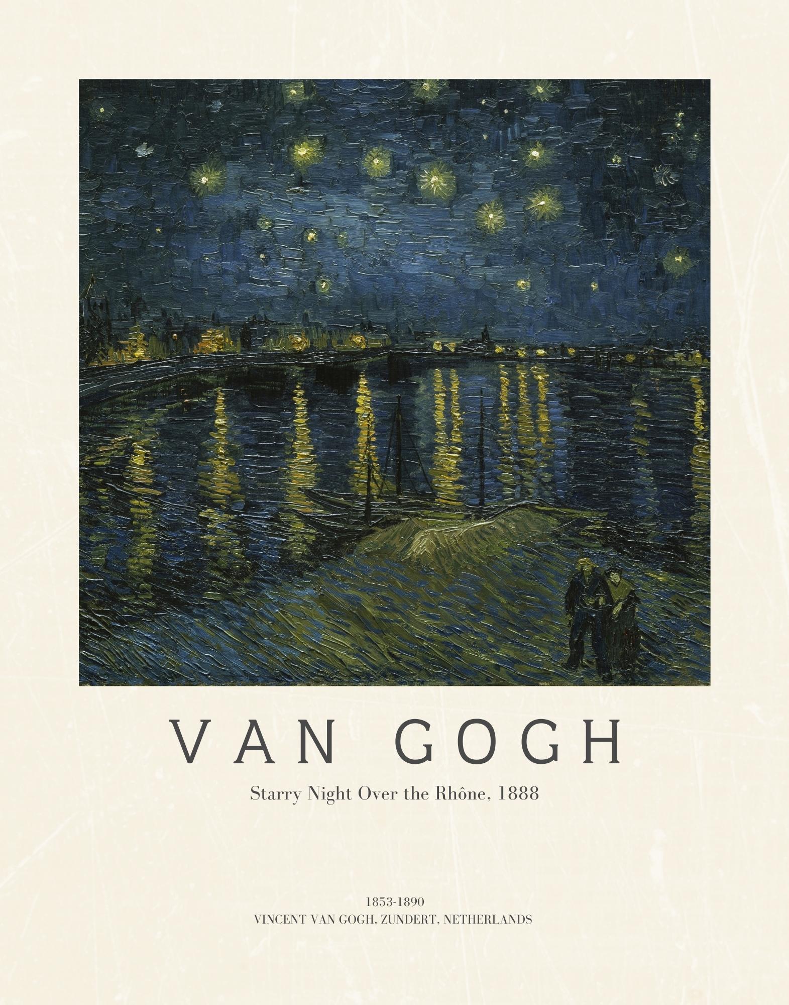 Van Gogh - Starry Night Over The Rhône