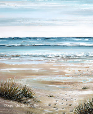 "Come Wander Down the Beach Path" Giclee Print