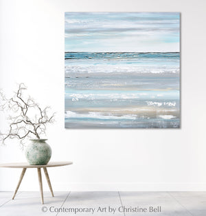 "A Breath of Fresh Air" Giclée Print Coastal Abstract Painting