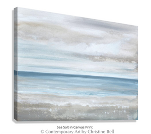 "Sea Salt" GICLÉE PRINT, Coastal Abstract Seascape Painting