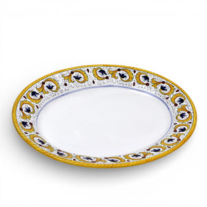 PERUGINO DERUTA: Large Oval Platter