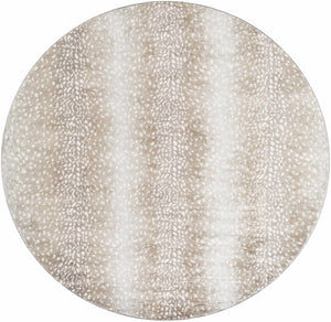 Pointblank Leopard Print Fawn Runner Rug