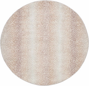 Pointblank Leopard Print Fawn Runner Rug