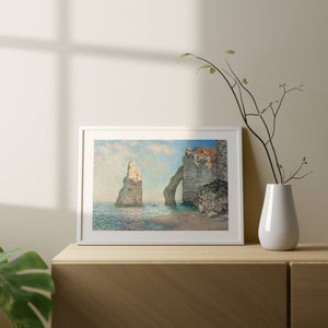 Monet - The Cliffs At Etretat