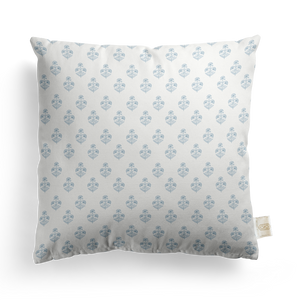 Petite Block Print Floral Pillow Cover | Featuring Fiesta Colorway