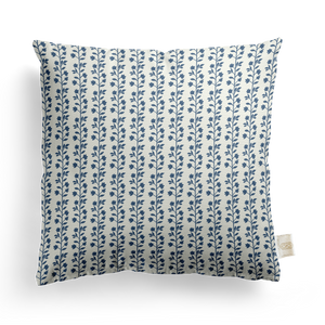 Petite Garden Pillow Cover | Featuring Cottage Blue Colorway