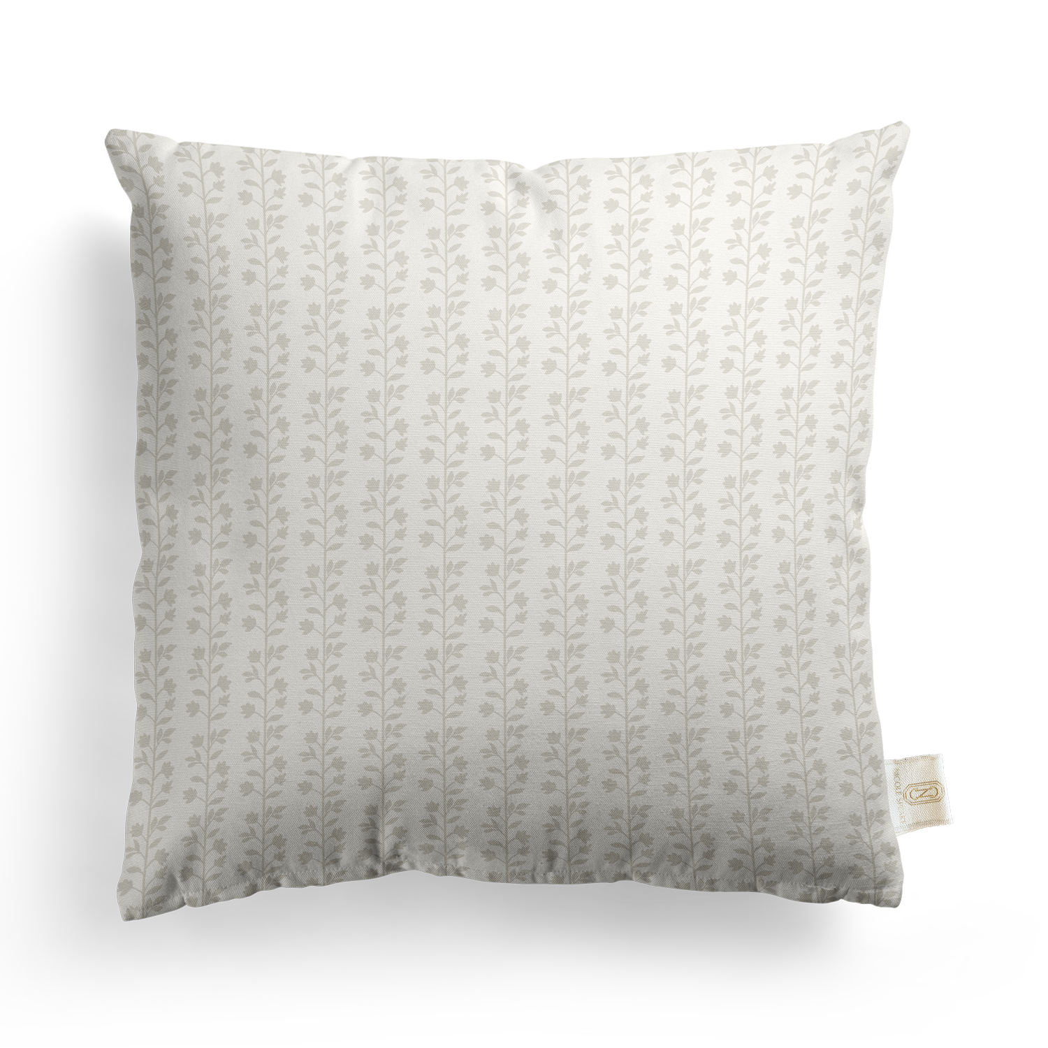 Petite Garden Pillow Cover | Featuring Oyster Sand Colorway
