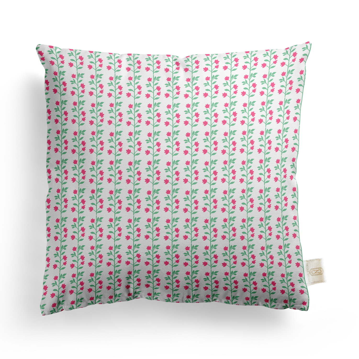 Petite Garden Pillow Cover | Featuring Preppy Colorway