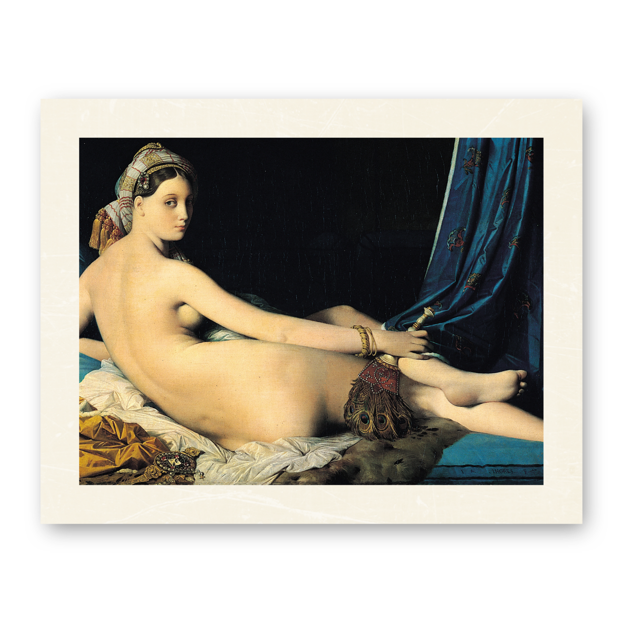 Dali - Jean Auguste Dominique Ingres - La Grande Osque