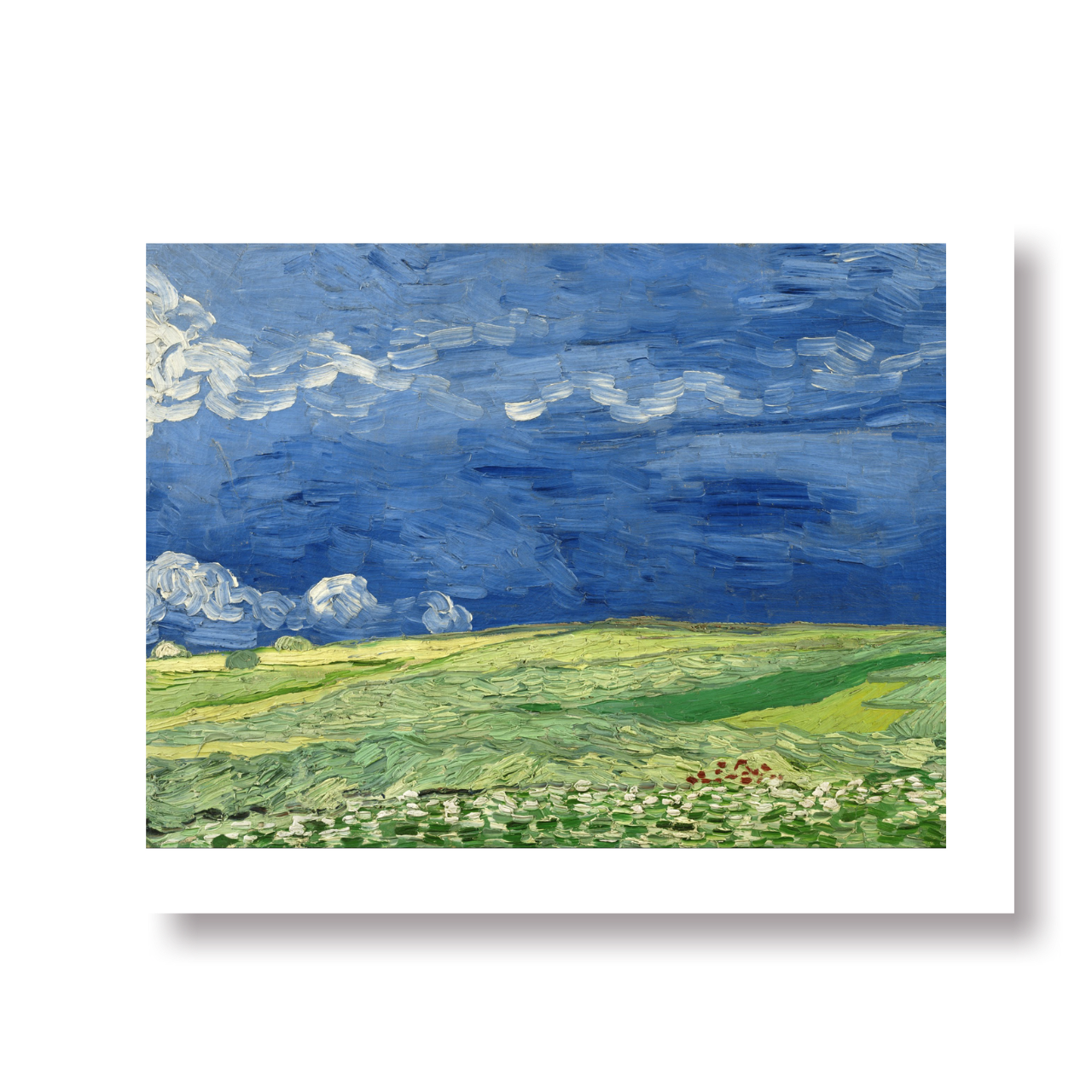 Van Gogh - Wheatfield Under Thunderclouds