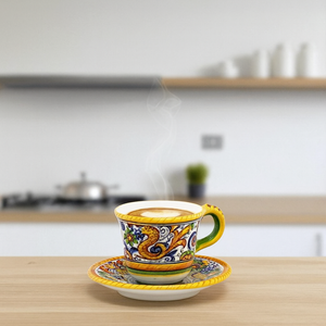 RAFFAELLESCO DELUXE: Espresso cup and Saucer
