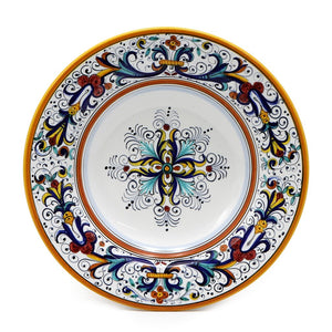 RICCO DERUTA DELUXE: Pasta/Soup Rimmed Bowl Plate