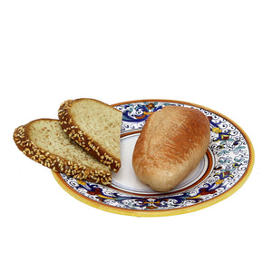 RICCO DERUTA DELUXE: Bread and Butter Plate White Center