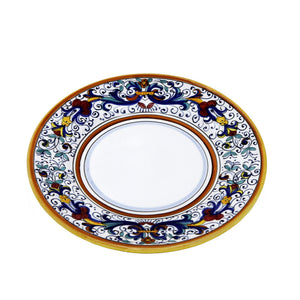 RICCO DERUTA DELUXE: Bread and Butter Plate White Center