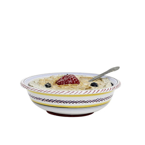 ORVIETO RED ROOSTER: Cereal Bowl