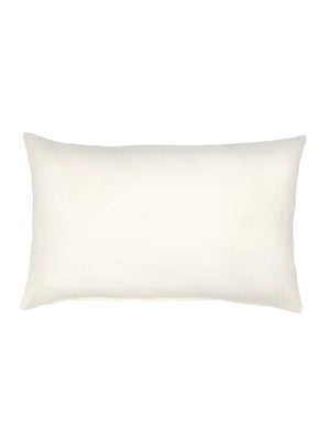 Summer Classic White Indoor Outdoor Pillow