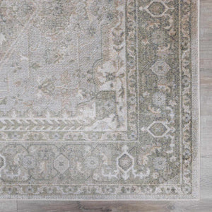 Gael Cream Washable Runner Rug