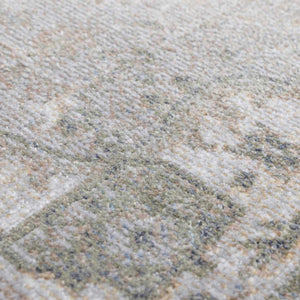 Gael Cream Washable Runner Rug