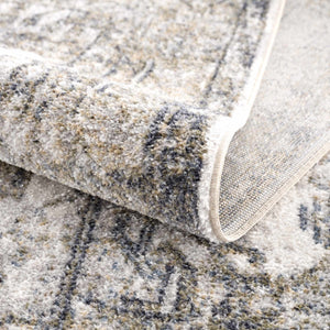 Olive Hera Washable Runner Rug