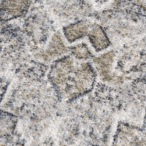 Olive Hera Washable Runner Rug