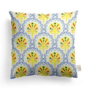 Scallop Floral Pillow Cover | Featuring Moss Mystique Colorway