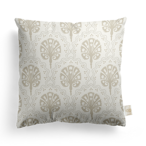 Scallop Floral Pillow Cover | Featuring Cottage Blue Colorway