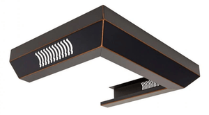 ZLINE Vented Crown Molding for Wall Range Hood, CM1V-8667B